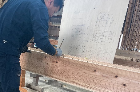 墨付け