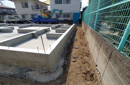 基礎完成