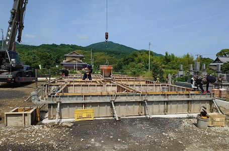 ｺﾝｸﾘｰﾄ打設