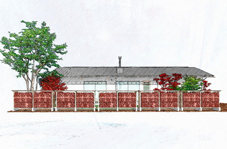 光あふれる、風薫る家